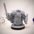 Dwarven Infantry 03 Miniature - pre-supported image