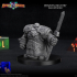 Dwarven Infantry 05 Miniature - pre-supported image
