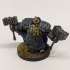 Dwarven Infantry 07 Miniature - pre-supported print image