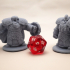 8 x Dwarven Infantry Miniatures - pre-supported print image