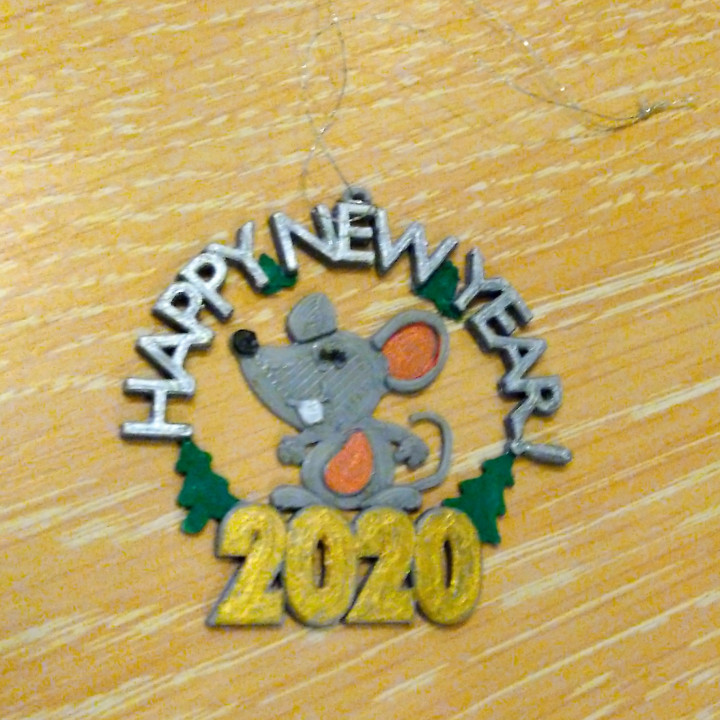 2020 mouse Christmas decorations