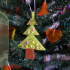 Christmas tree ornament_christmas tree with lights image