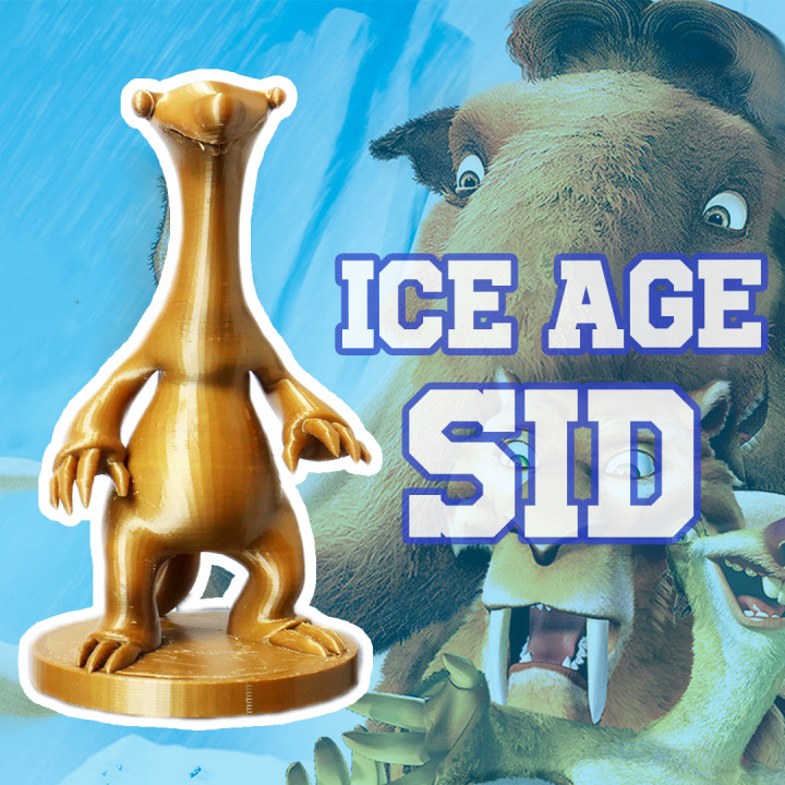 3D Printable SID Ice age by 3D World