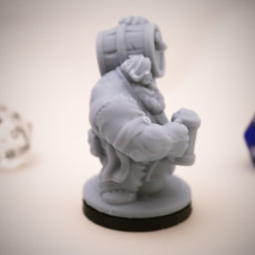 Picture of print of Dwarven Barkeep Miniature - pre-supported This print has been uploaded by Epics N Stuffs