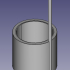 Cryogenic Dewar Flask with clamping rod image