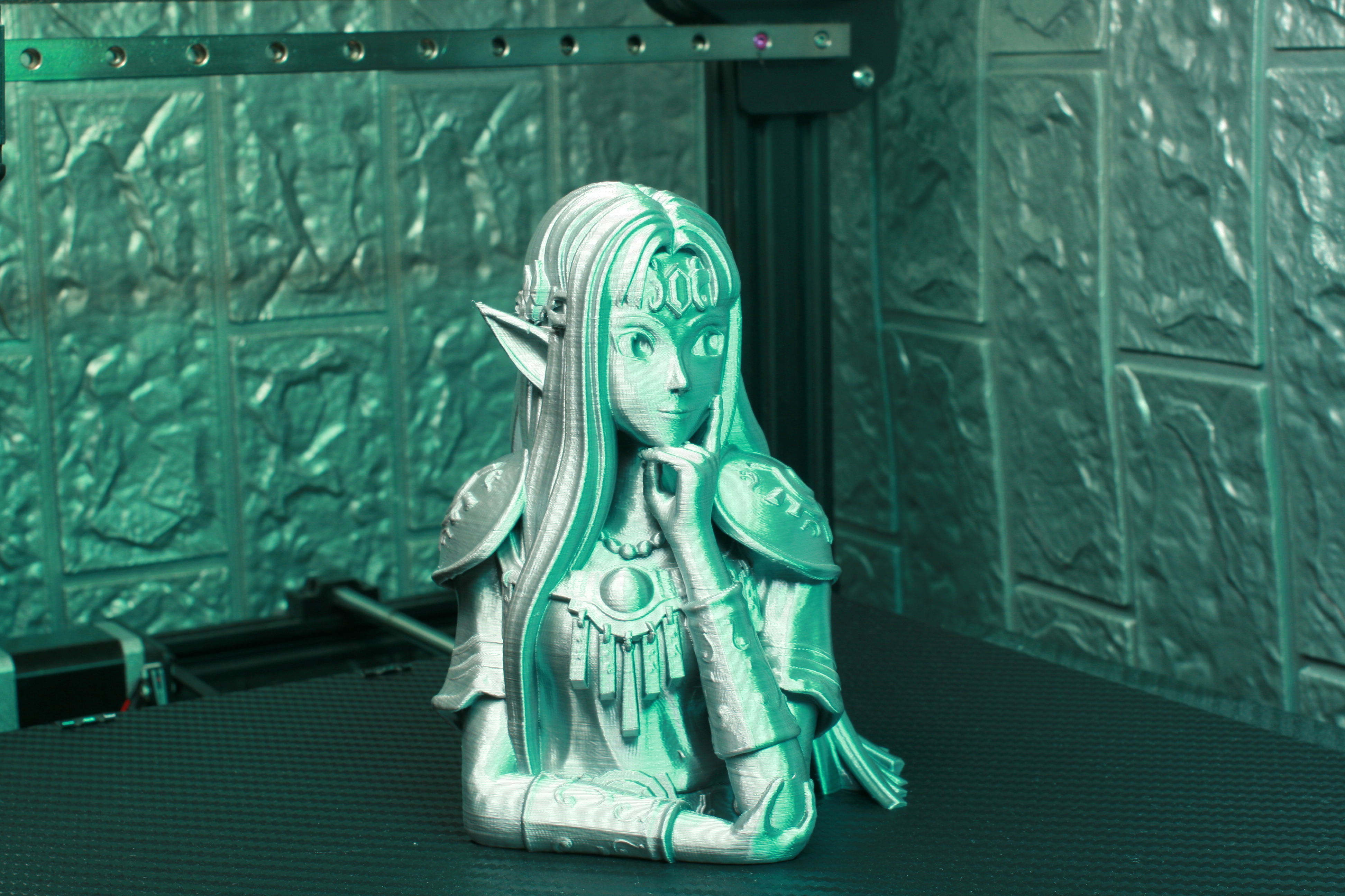 3D Printable Princess Zelda by Jukka Seppänen
