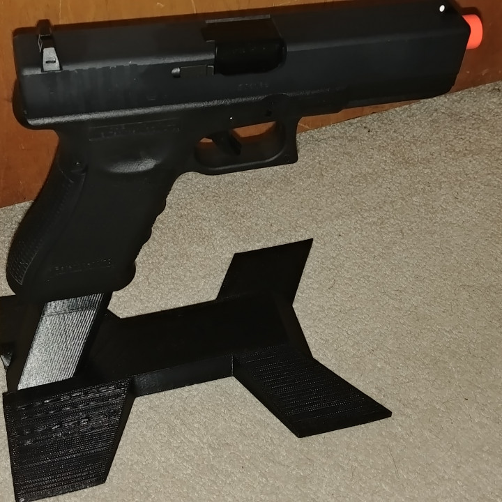 STL file Airsoft WE - tech Glock 17 / 19 (gen3) SBR kit 🔫・3D