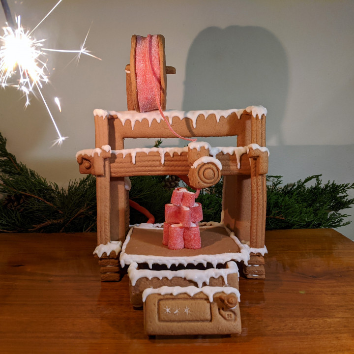 Gingerbread 3D printer Cookie Cutters