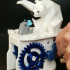 Polar Bear with Seal (automata) print image