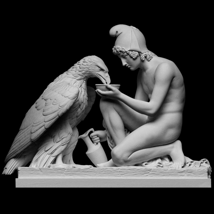 Ganymede with Jupiter's Eagle
