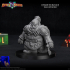 Dwarven Rogue 05 Miniature - pre-supported image