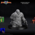 Dwarven Rogue 08 Miniature - pre-supported image
