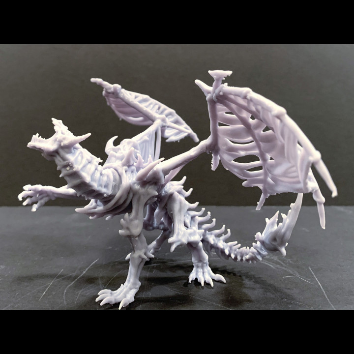 Image of Skeletal Dragon Pose #3