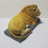 Recumbent Lion print image
