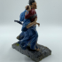 Lone Wolf and Cub Pre-Supported print image