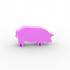 Pig meeple game token for Board games image