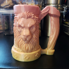 Picture of print of Mythic Mugs - Lion's Brew - Can Holder / Storage Container This print has been uploaded by xtant12