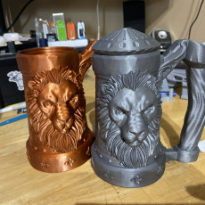 Picture of print of Mythic Mugs - Lion's Brew - Can Holder / Storage Container