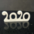 2020 new year sculpture image