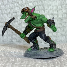 Picture of print of Sparksoot Goblin - A