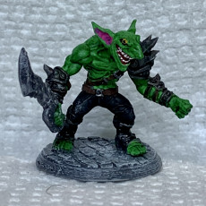 Picture of print of Sparksoot Goblin - B