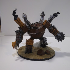 Picture of print of Sparksoot Scrap Golem