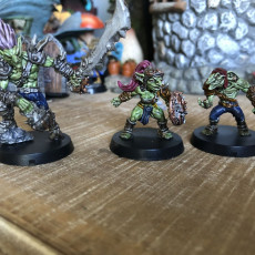 Picture of print of COMPLETE Sparksoot Goblins (presupported)