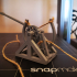 3D-printable Davinci catapult gift card print image