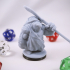Tortle Peacekeeper Variant Miniature - Pre-Supported print image