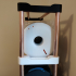 Filament spool storage.  22mm copper pipe image