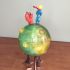 Le Petit Prince Diorama Art Globe Lamp image