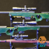 15x Scope for Sniper rifle 1/4 Scale image