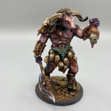 Picture of print of Headhunter Minotaur This print has been uploaded by Eric