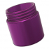 Fancy Knurled Lid Round Container image