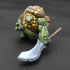 Tortle Glaive Master Miniature - Pre-Supported print image
