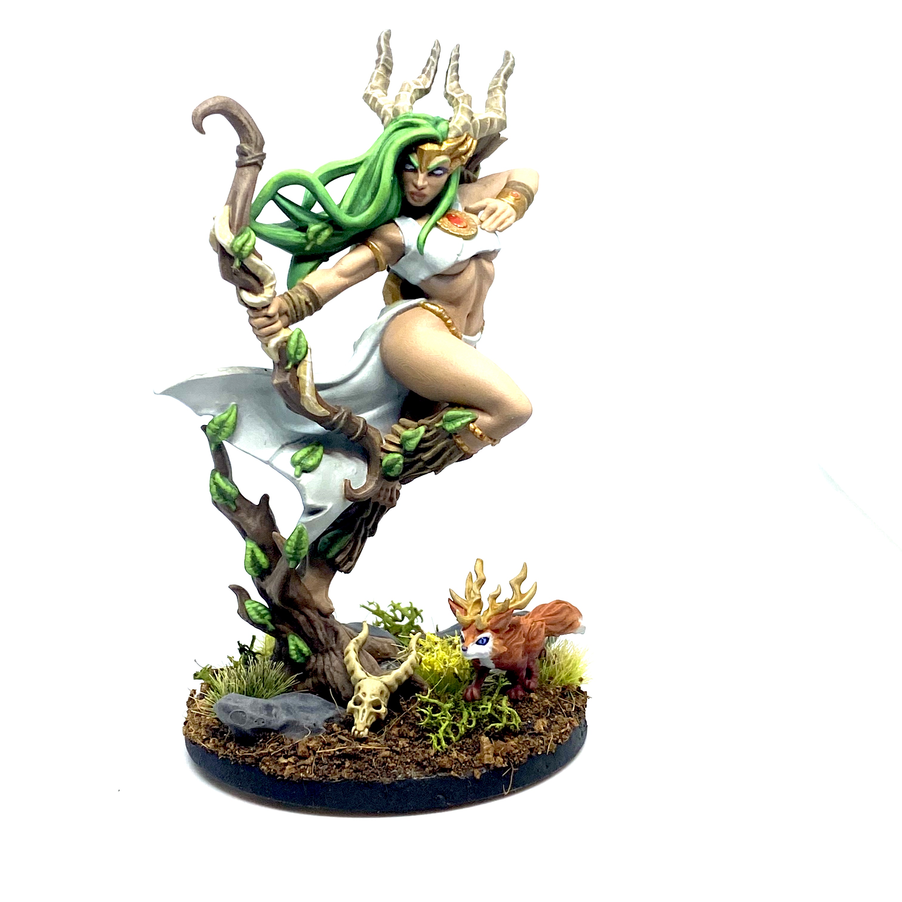 Details about   Artisan Guild Artemis the Hunt Goddess best for Tabletop RPG games 