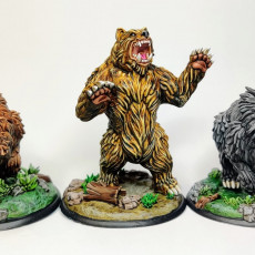 Picture of print of Giant Bears - 3 Units (AMAZONS! Kickstarter) This print has been uploaded by Haakon