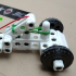 STEMFIE rubber-band-driven car print image
