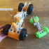 STEMFIE rubber-band-driven car image