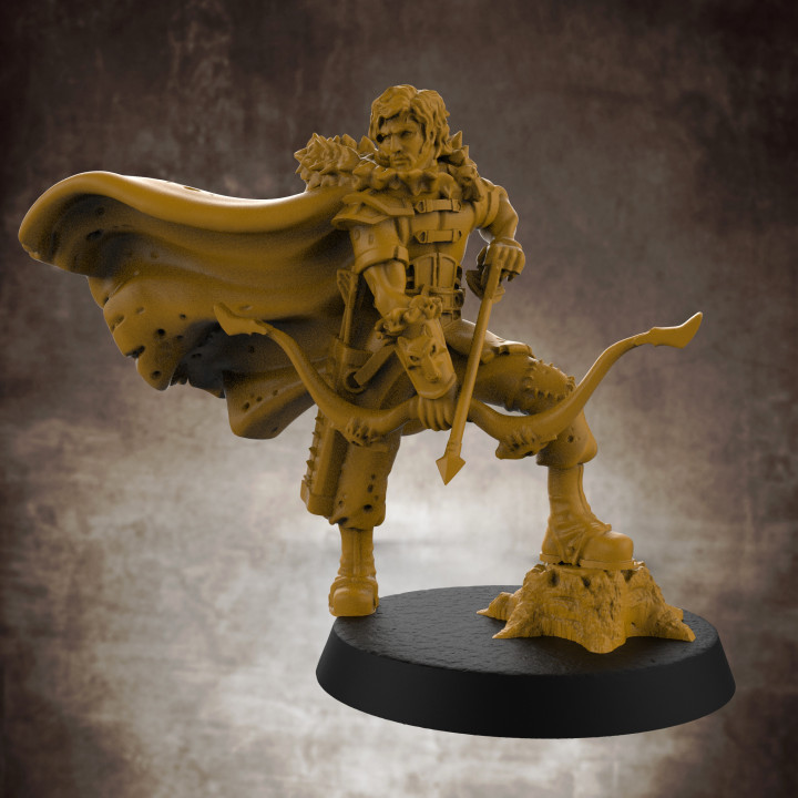 Image of Human Male Ranger (32mm scale miniature)