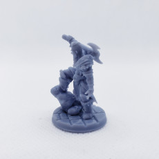 Picture of print of Male Barbarian (32mm Scale Miniature) This print has been uploaded by Taylor Tarzwell