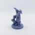 Male Barbarian (32mm Scale Miniature) print image