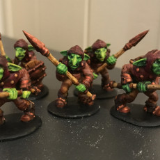 Picture of print of 3x Goblins This print has been uploaded by Rotten Painter