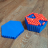 Nerf Hive Box - hexagonal darts container image