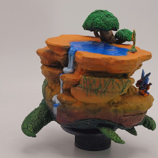 Picture of print of World Turtle Miniature/Model This print has been uploaded by Ninja Debugger