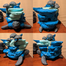 Picture of print of World Turtle Miniature/Model