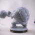 Tortle Master Monk Miniature - Pre-Supported print image