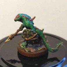 Picture of print of Lizardfolk - Tabletop Miniature