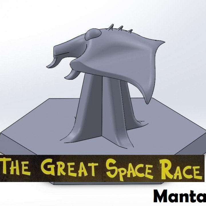 Great Space Race - Manta Ship