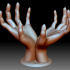 Bowl hand 3D printable gift printing idea image